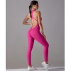 Гладкий комбенизон Leggings Body Crop T-shirt model 56